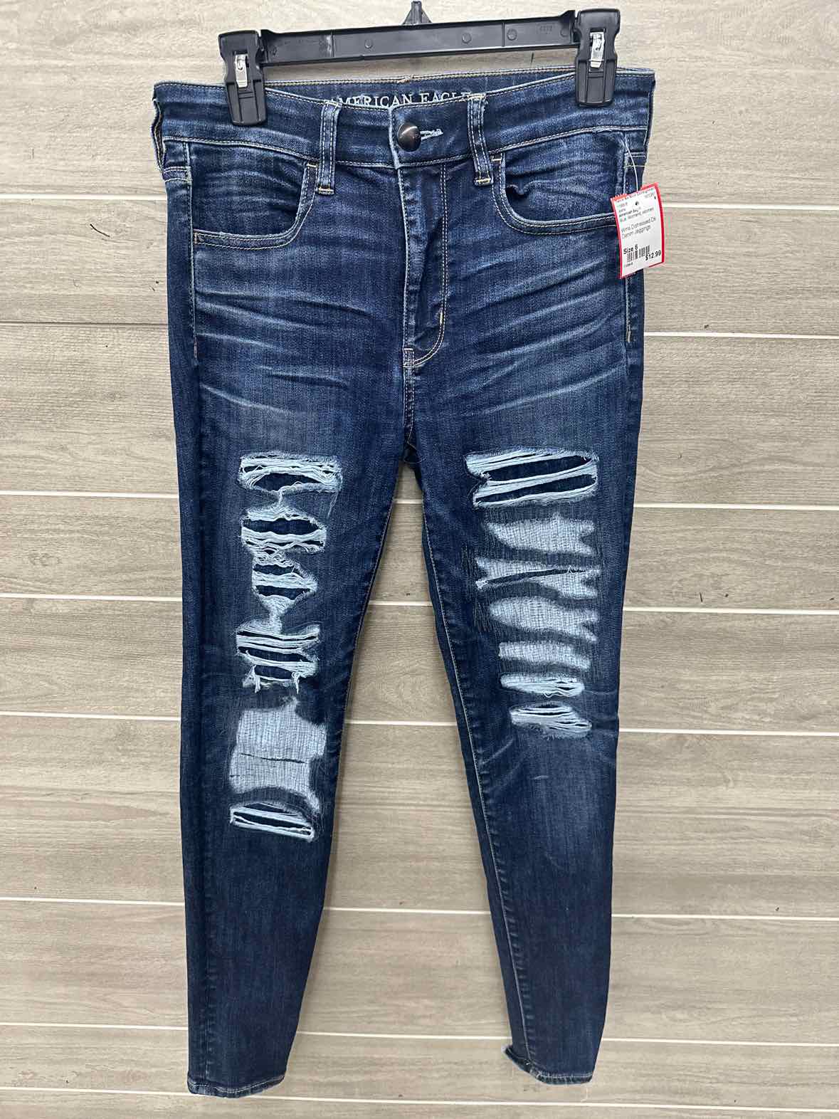 American Eagle Size 6 Blue Womens Jeans