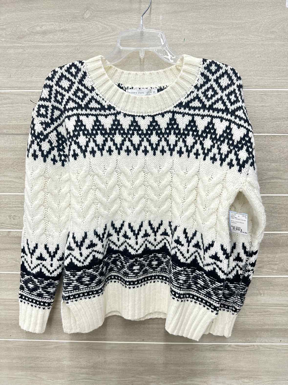 Altard State Size XS/S Cream Womens Sweater