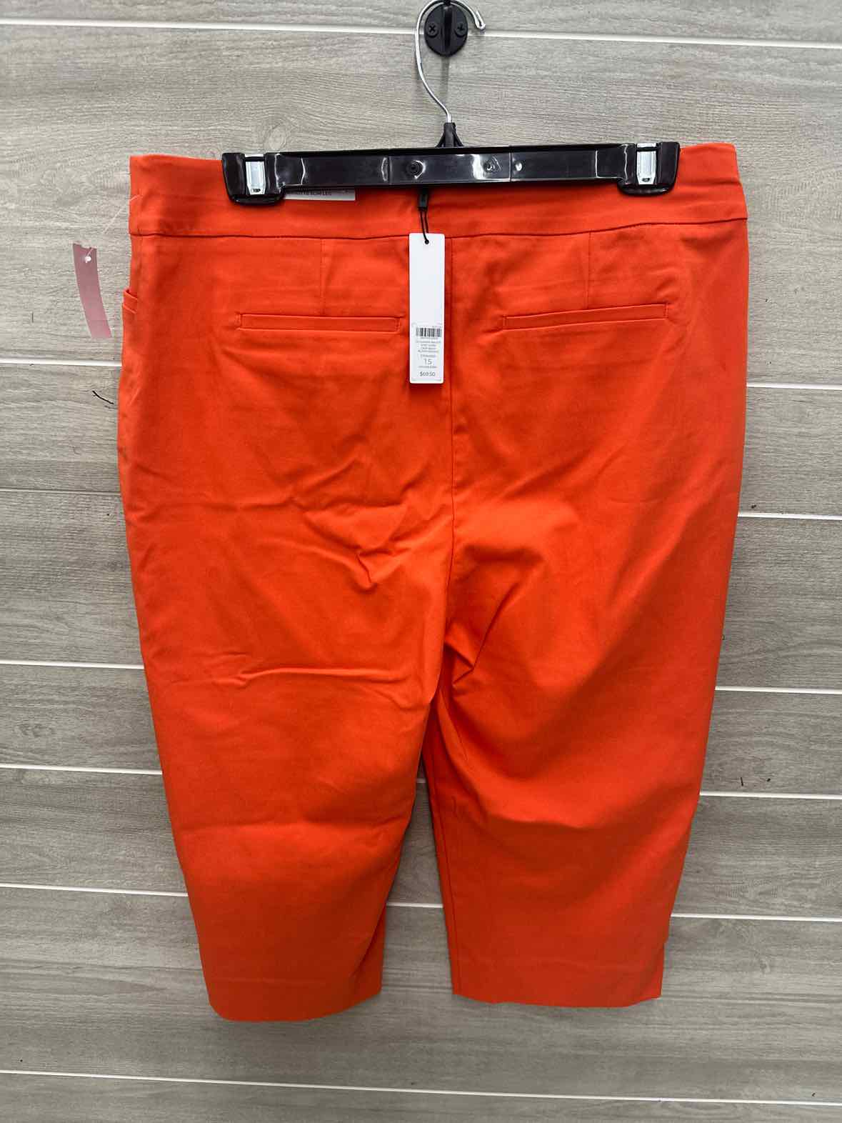 Chico's Size 10 Orange Womens Pants