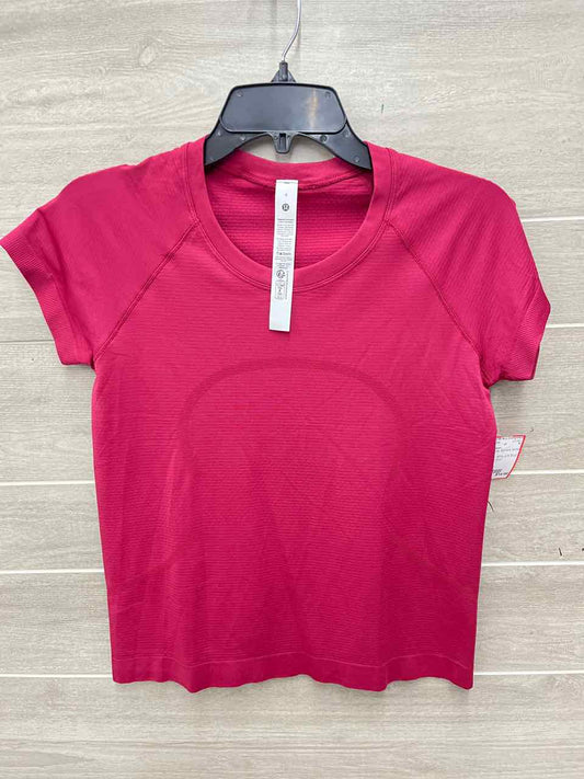 Lululemon Size 8 Burgundy Womens Shirt