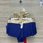 Size 3X Blue Plus Swimsuit