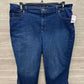 Gloria Vanderbilt Size 16W Blue Womens Jeans