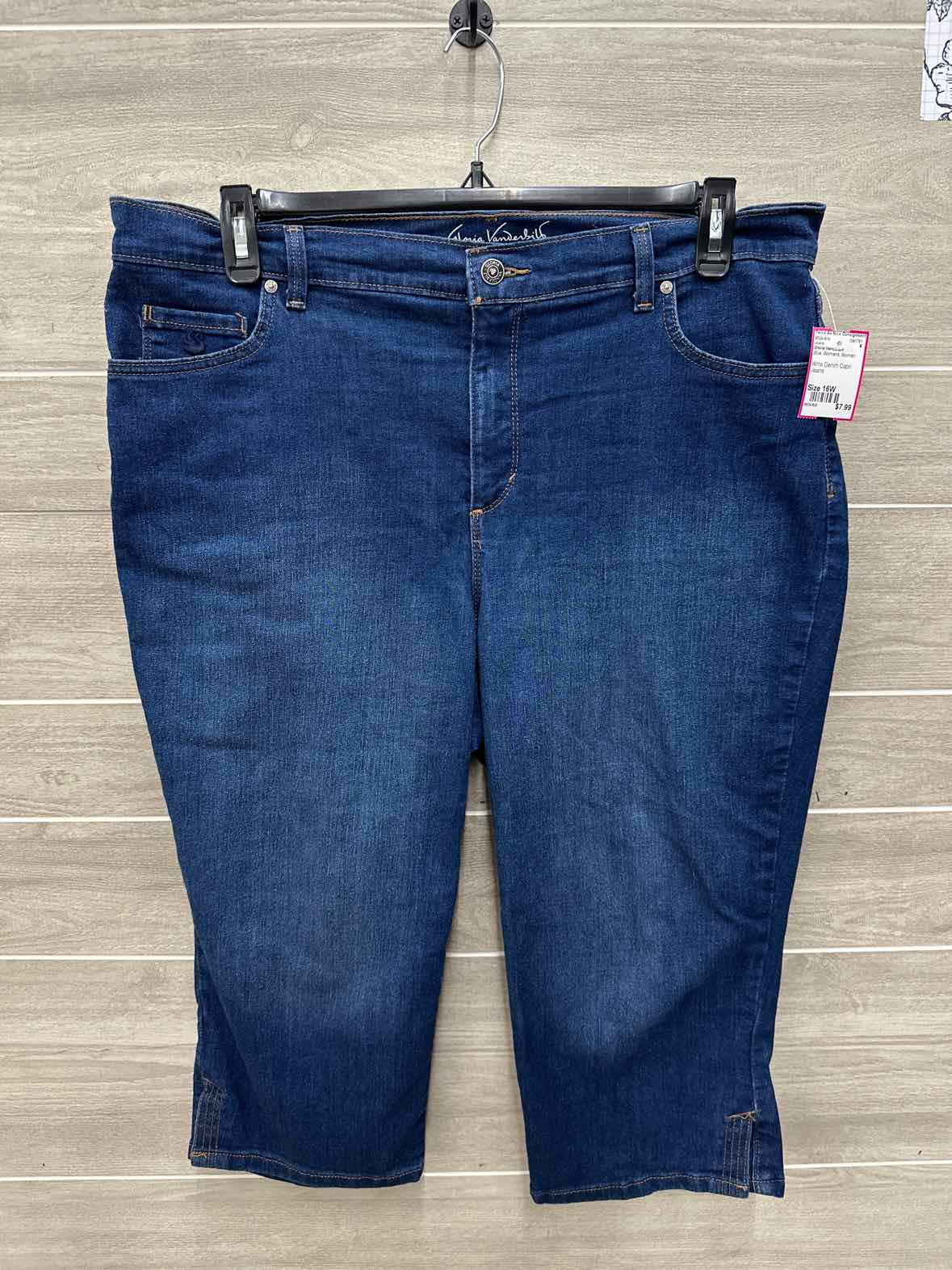 Gloria Vanderbilt Size 16W Blue Womens Jeans