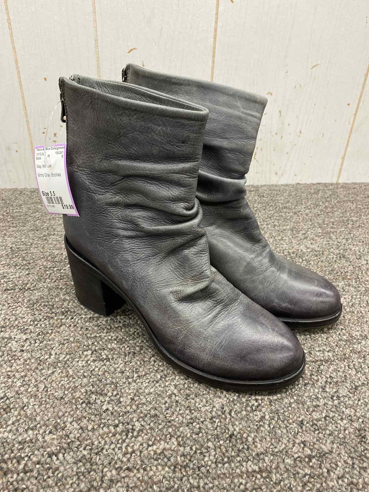 Gray Womens Size 5.5 Boots