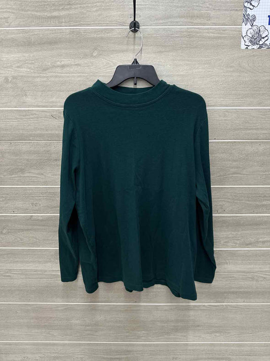 CJ Banks Size 2X Green Plus Shirt