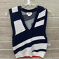 MAEVE Navy Womens Women Size Small Vest