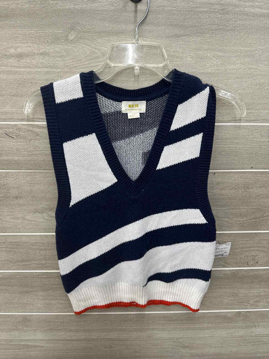MAEVE Navy Womens Women Size Small Vest