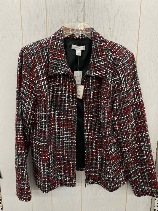 Christopher & Banks Red Womens Size 12 Blazer