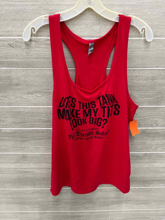 Red Womens Women Size 16/18 Tank Top