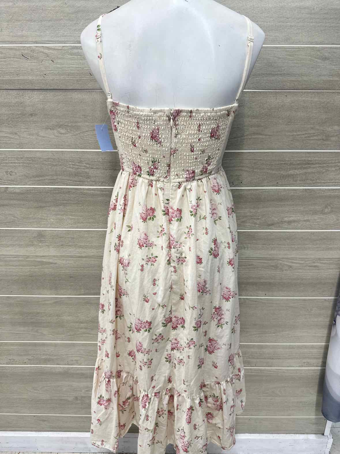 Storia Size 4/6 Cream Womens Dress