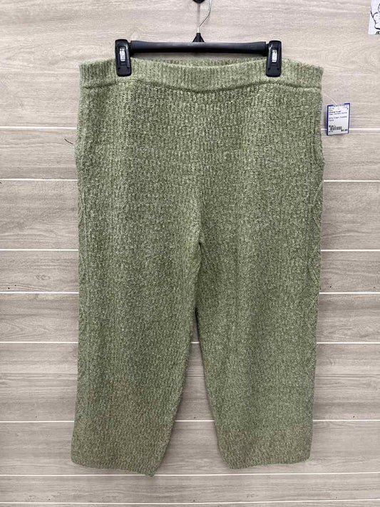 Universal Thread Size L Green Womens Pants