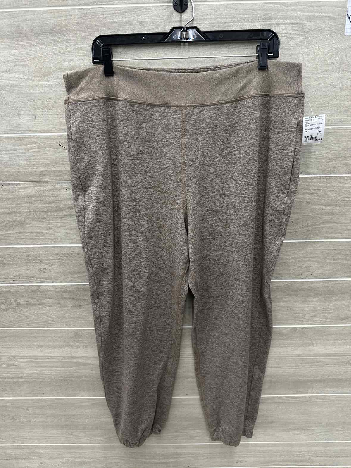 Athleta Size 16 Brown Womens Pants