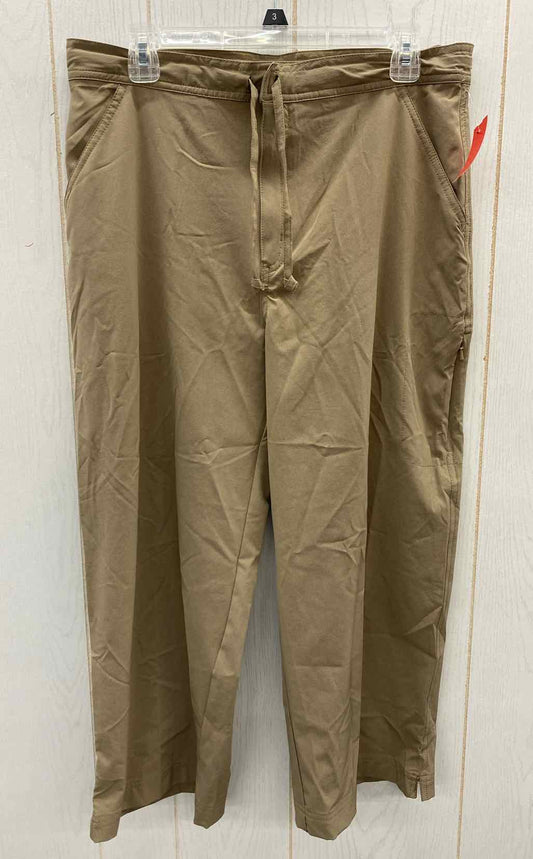 Quest Brown Womens Size L Pants