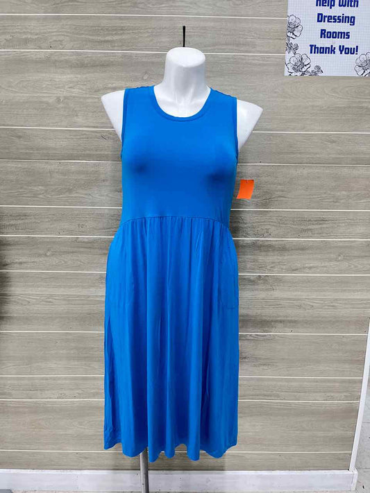 LOGO Blue Womens Women Size 6 Dress