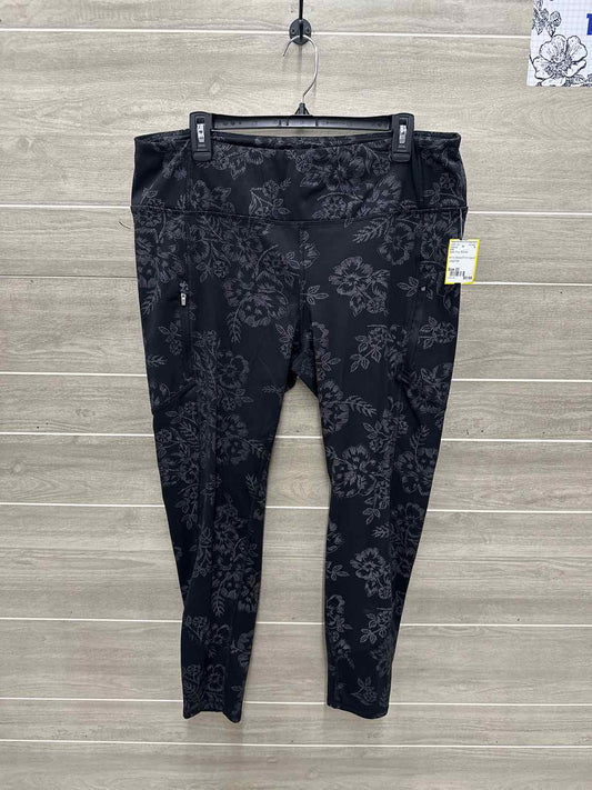 Avia Size 20 Black Plus Leggings