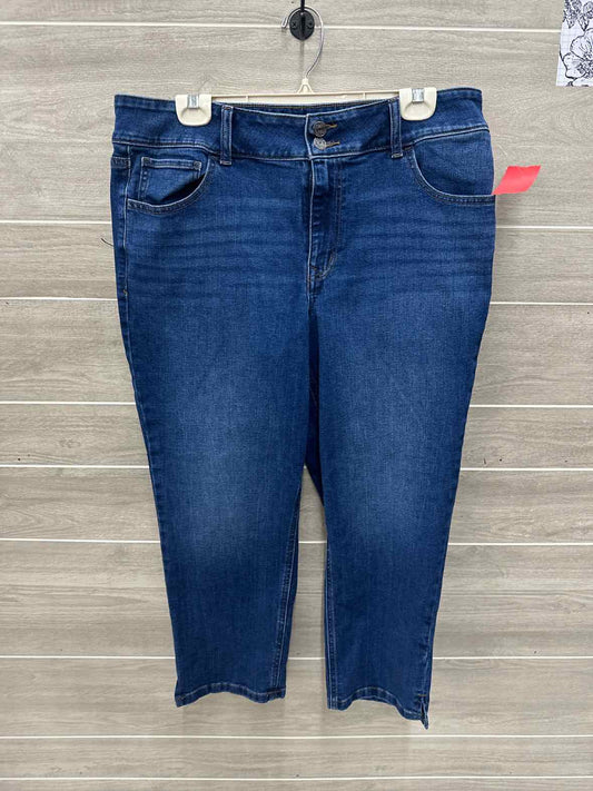 Maurices Blue Womens Women Size 16 Jeans