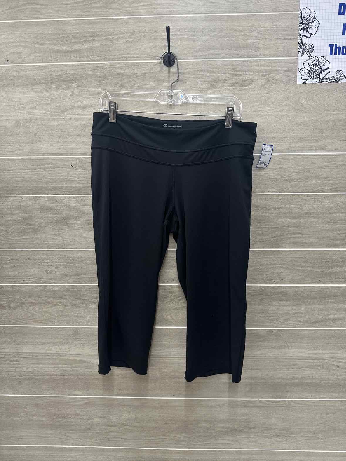 Champion Size L Black Womens Pants