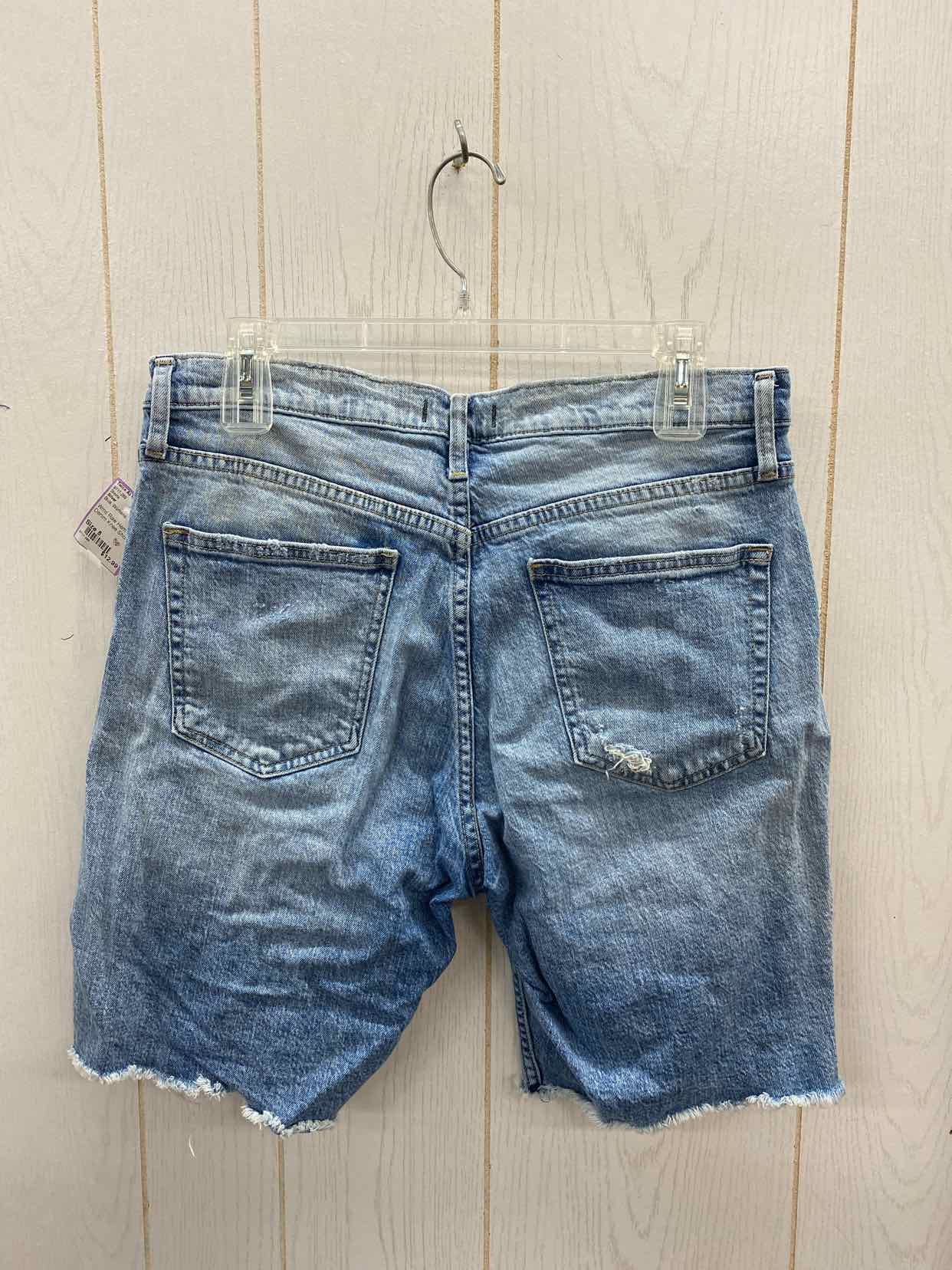 Silver Blue Womens Size 8 Shorts