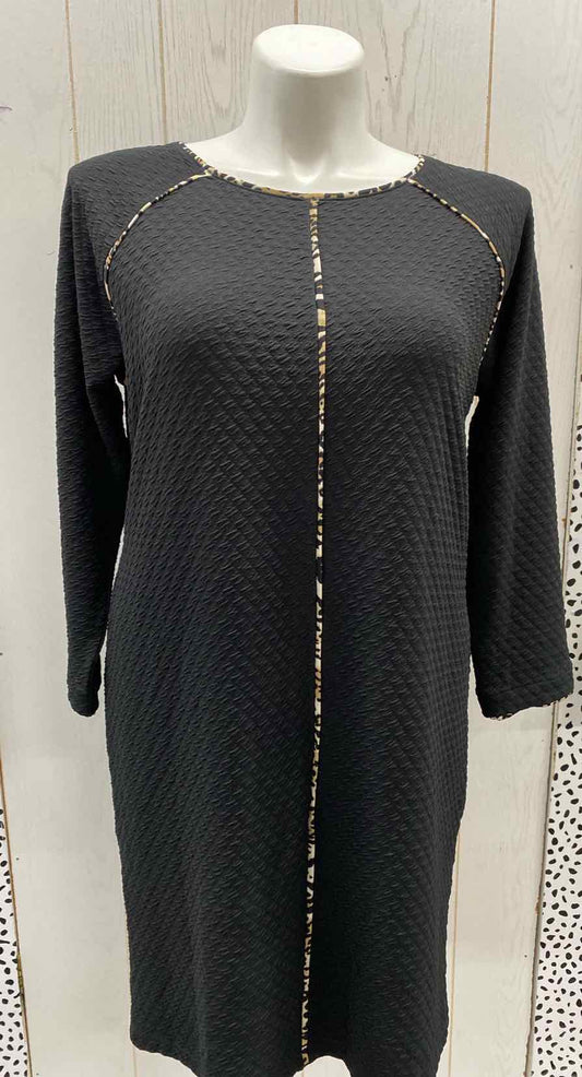 Chico's Black Womens Size 12/14 Dress