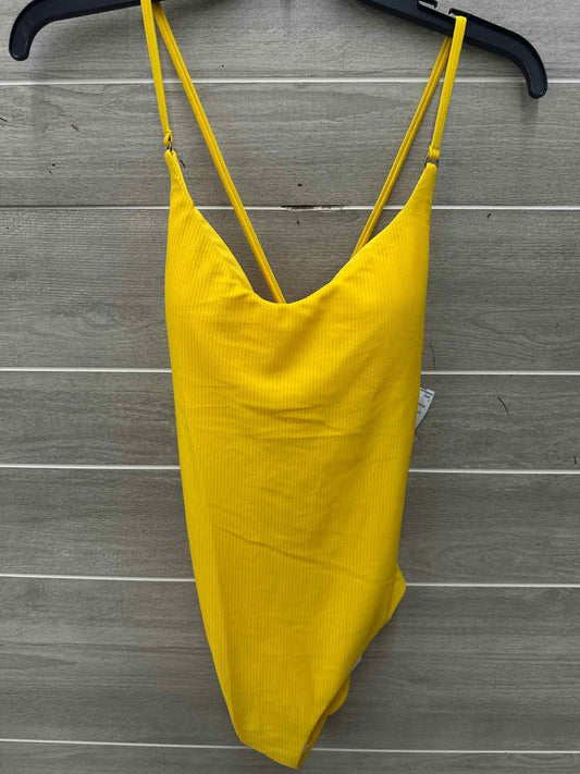 Lucky Size S Yellow Womens Swimsuit