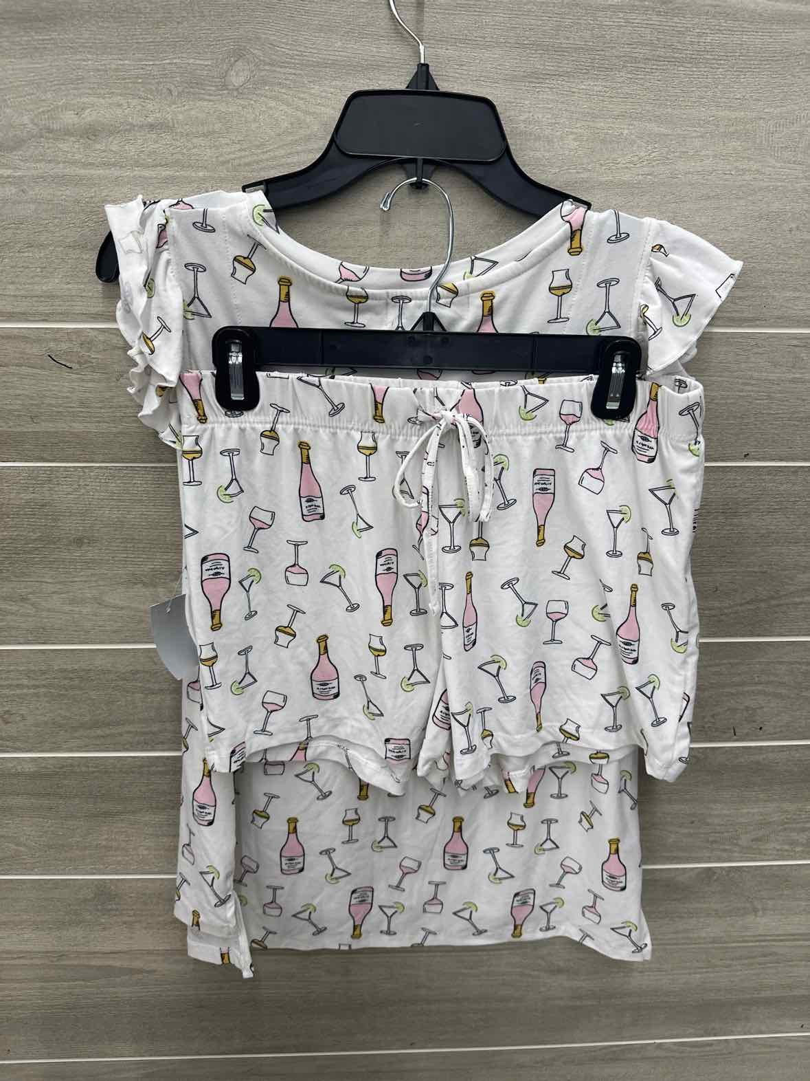 White Womens Women Size M Pajamas