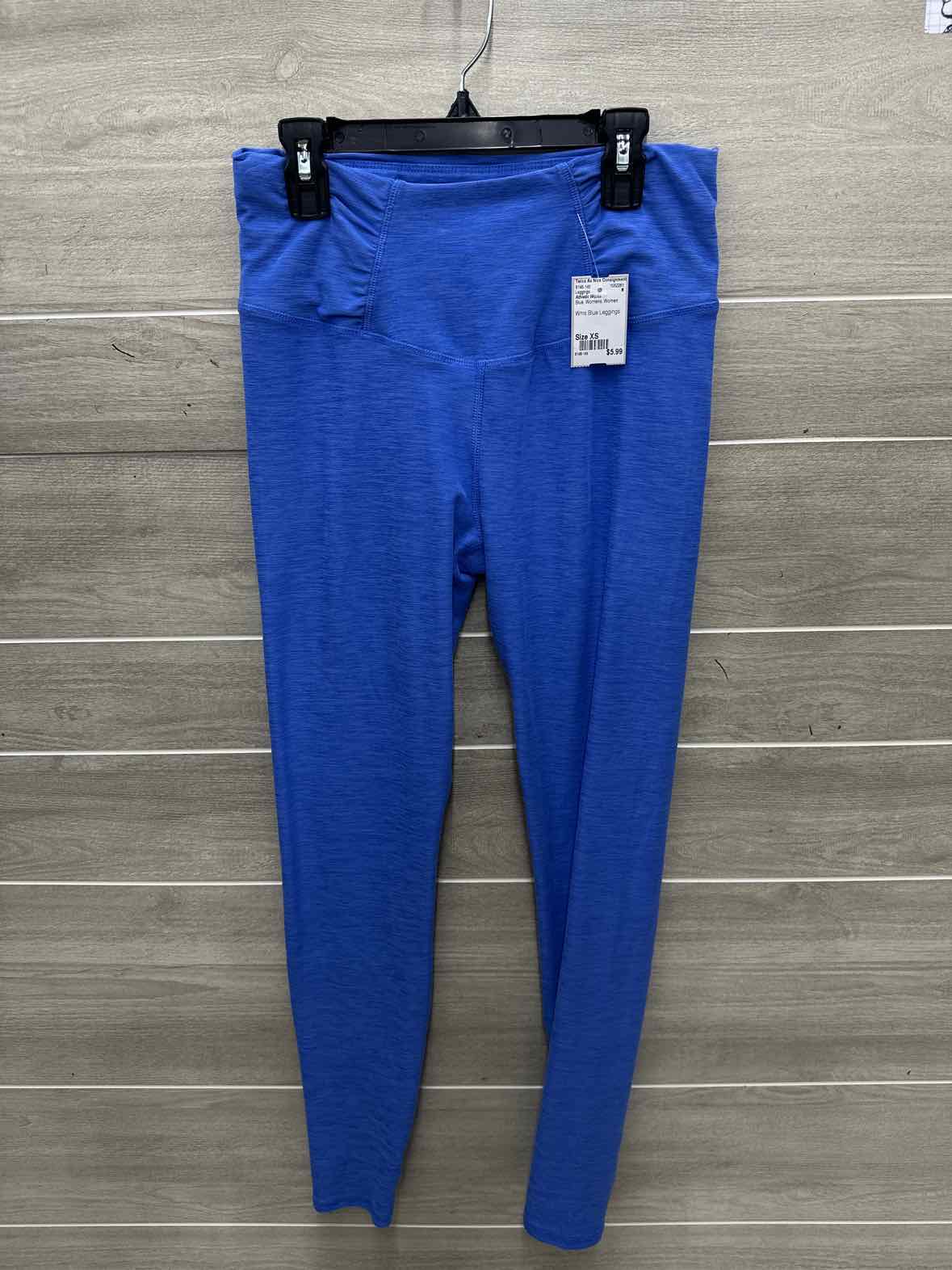 Athletic Works Size XS Blue Womens Leggings
