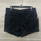 Levis Size 10 Black Womens Shorts