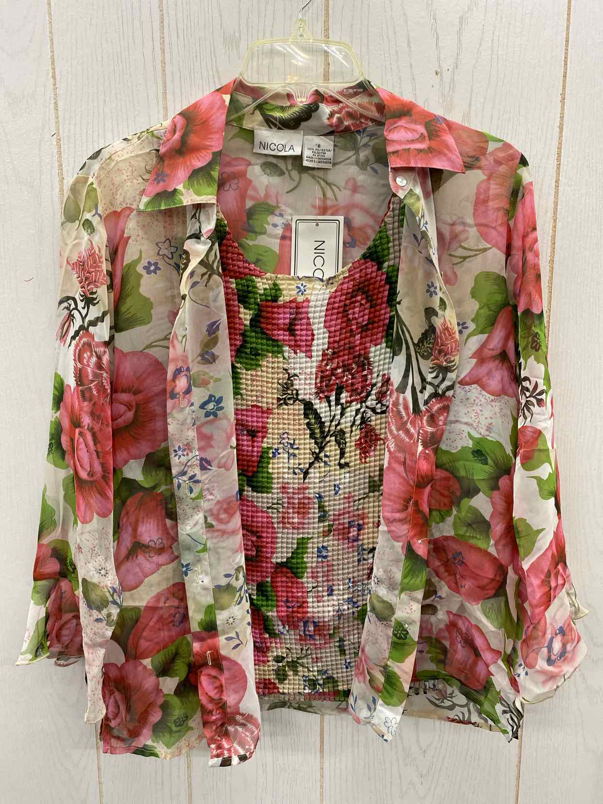 Nicola Pink Womens Size Small Shirt