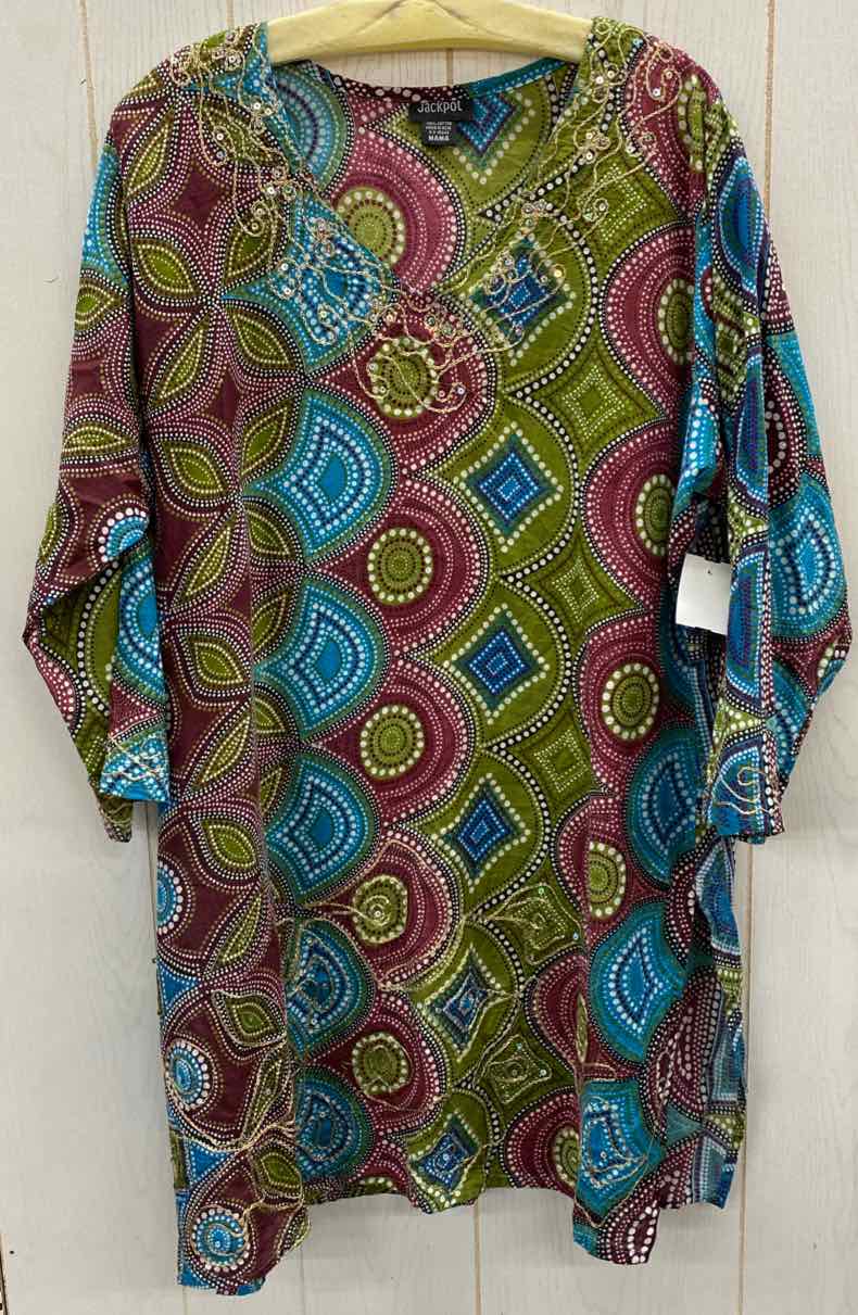 Multi-Color Womens Size XL Shirt