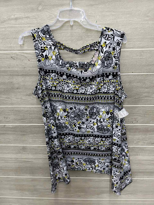 Dressbarn Size XL Yellow Womens Tank Top