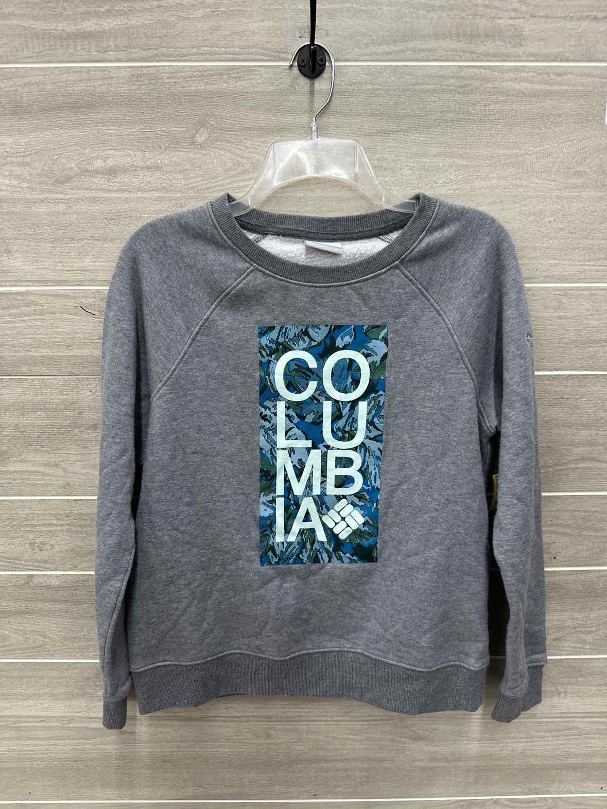 Columbia Size S Gray Womens Sweatshirt