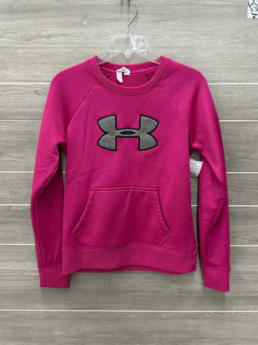 Under Armour Size S Pink Womens Sweatshirt