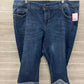 Faded Glory Size 18W Blue Plus Jeans