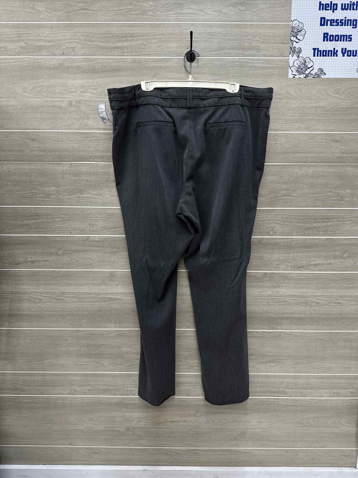 Maurices Size 20 Gray Plus Pants