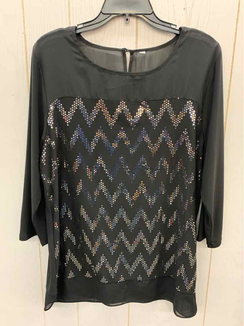 Black Womens Size M Shirt