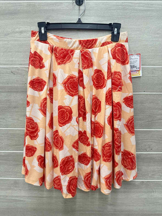 Lularoe Size 6/8 Red Womens Skirt