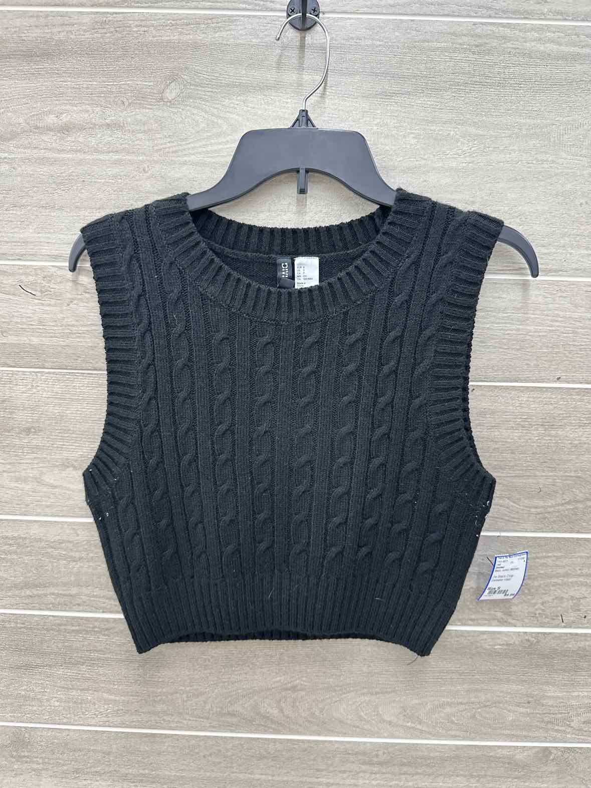 Divided Size S Black Junior Vest