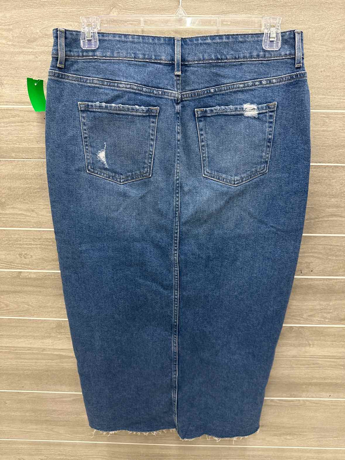 Maurices Size 12 Blue Womens Skirt