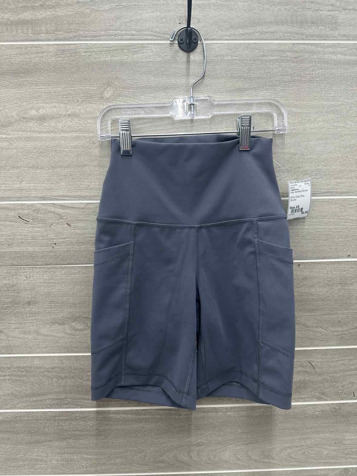 Yogalicious Size XS Gray Womens Shorts