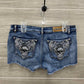 Blue Womens Women Size 12 Shorts
