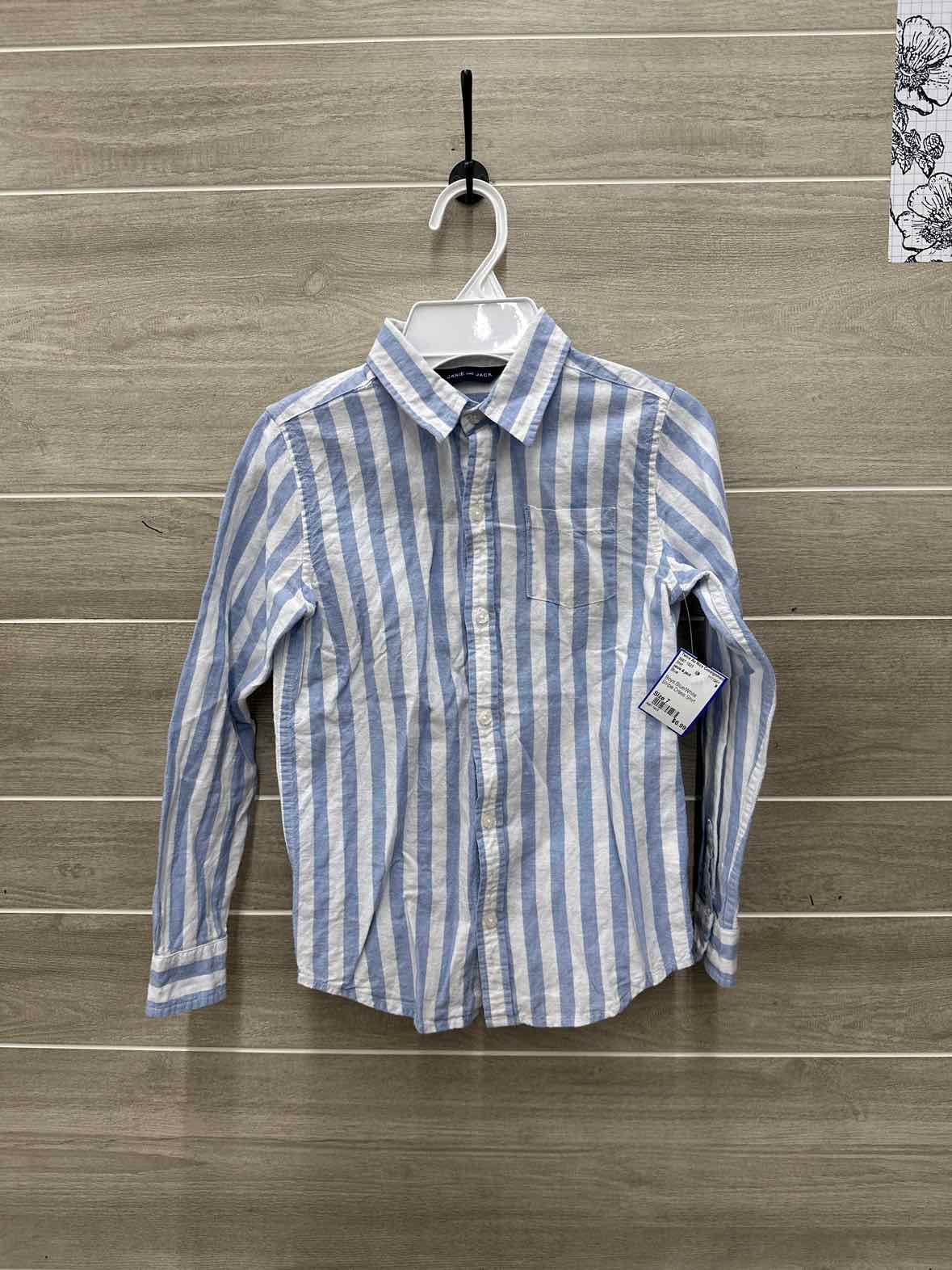janie & jack Boys Size 7 Shirt