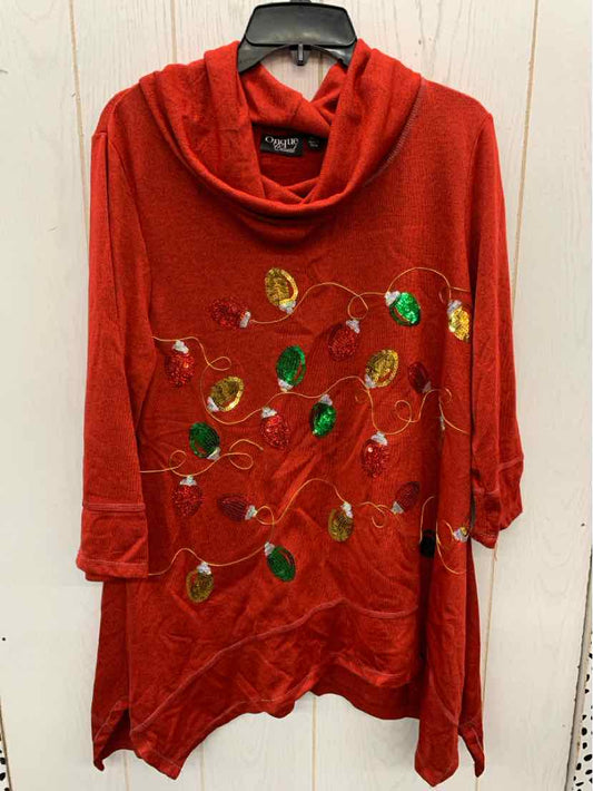 Onque Red Womens Size XL Shirt