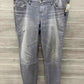 Silver Size 12/14 Gray Womens Jeans
