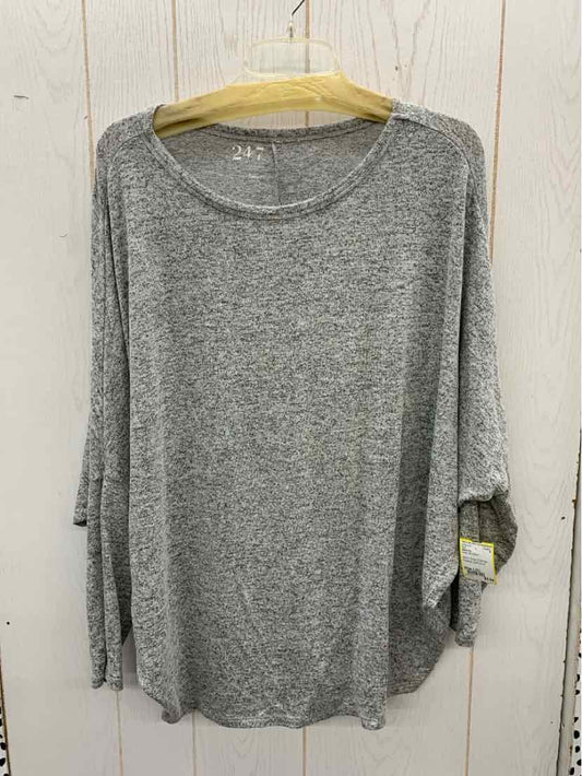 Maurices Gray Womens Size L/XL Shirt