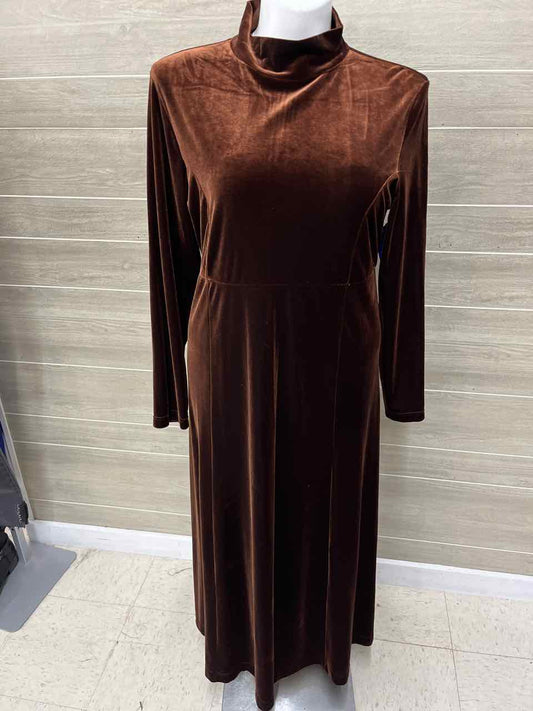 Size 12 Brown Womens Dress