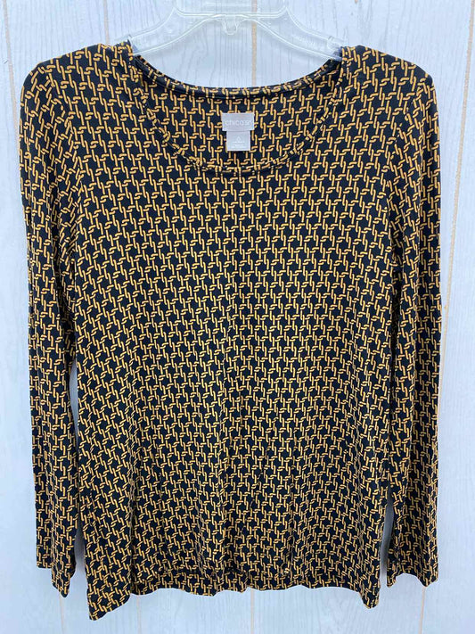 Chico's Black Womens Size Small Shirt