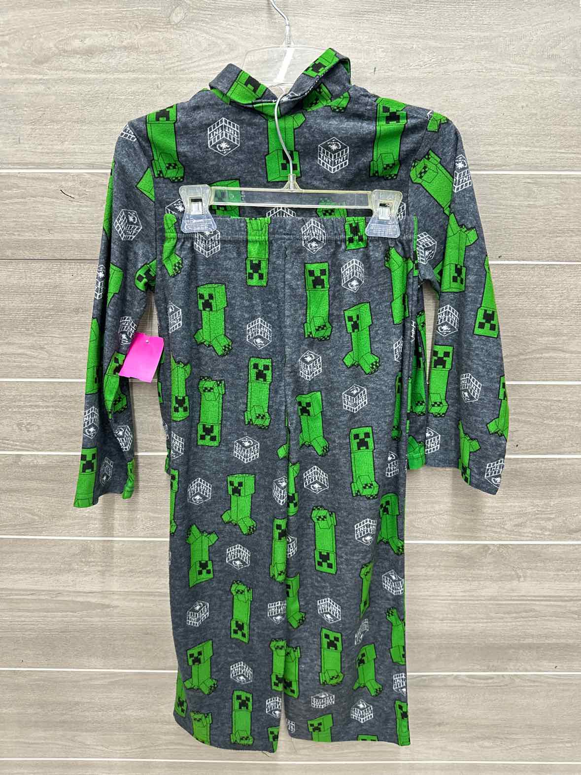 Minecraft Boys Size 8 Pajamas