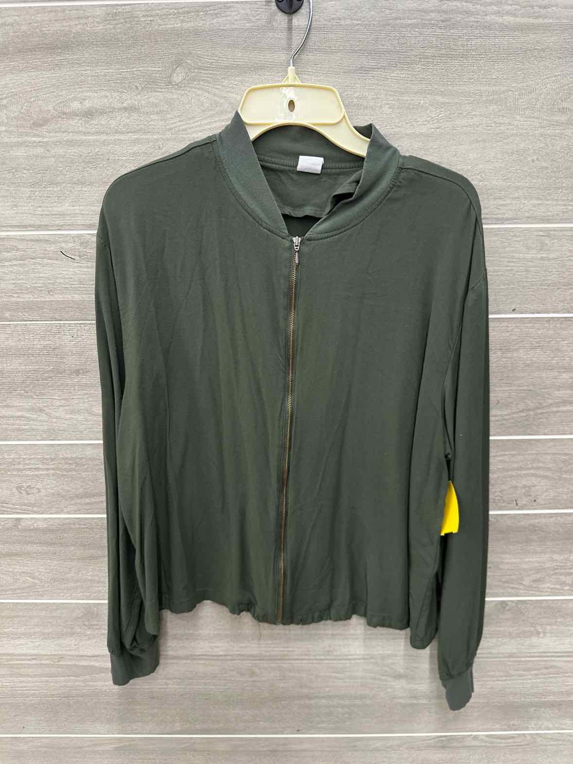 Melrose & Market Olive Womens Women Size 12 Blazer