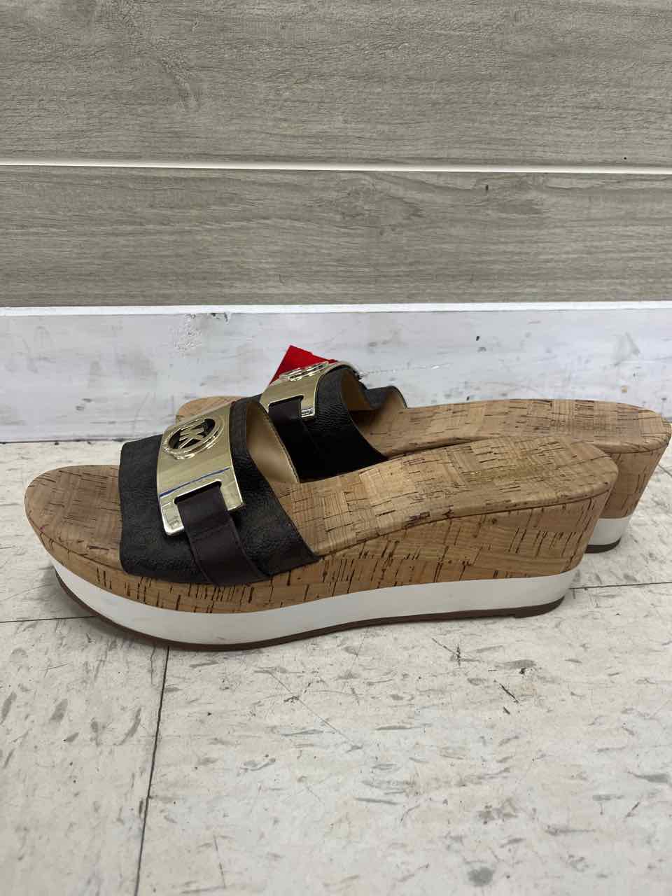 Michael KORS US Shoe Size 9.5 Brown Womens Sandals