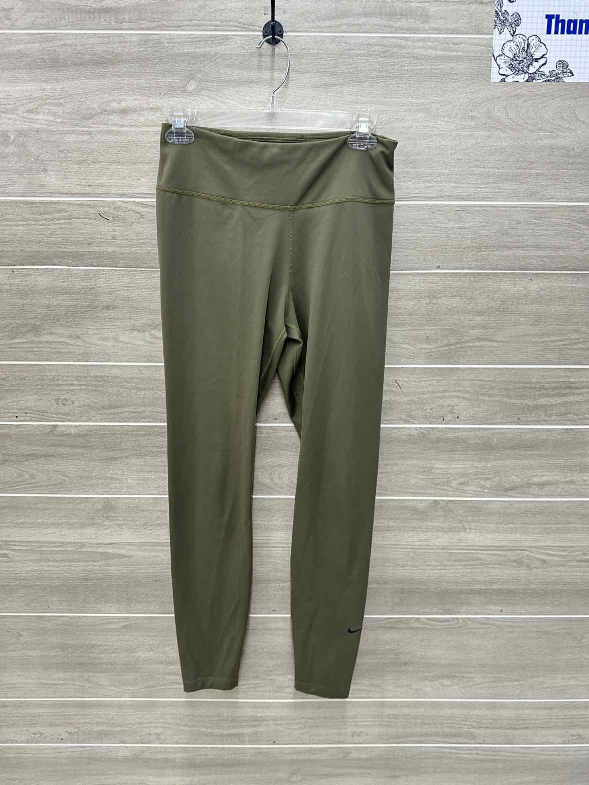Nike Olive Womens Women Size M Leggings